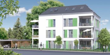 Visualisierung Mehrfamilienhaus in Radebeul Naundorf